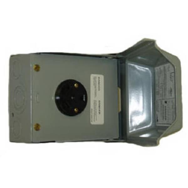 Ge Energy GE Energy U013P Midwest Electric 30A; 120V; Surface Mount Outdoor Receptacle Enclosure 575995 - main